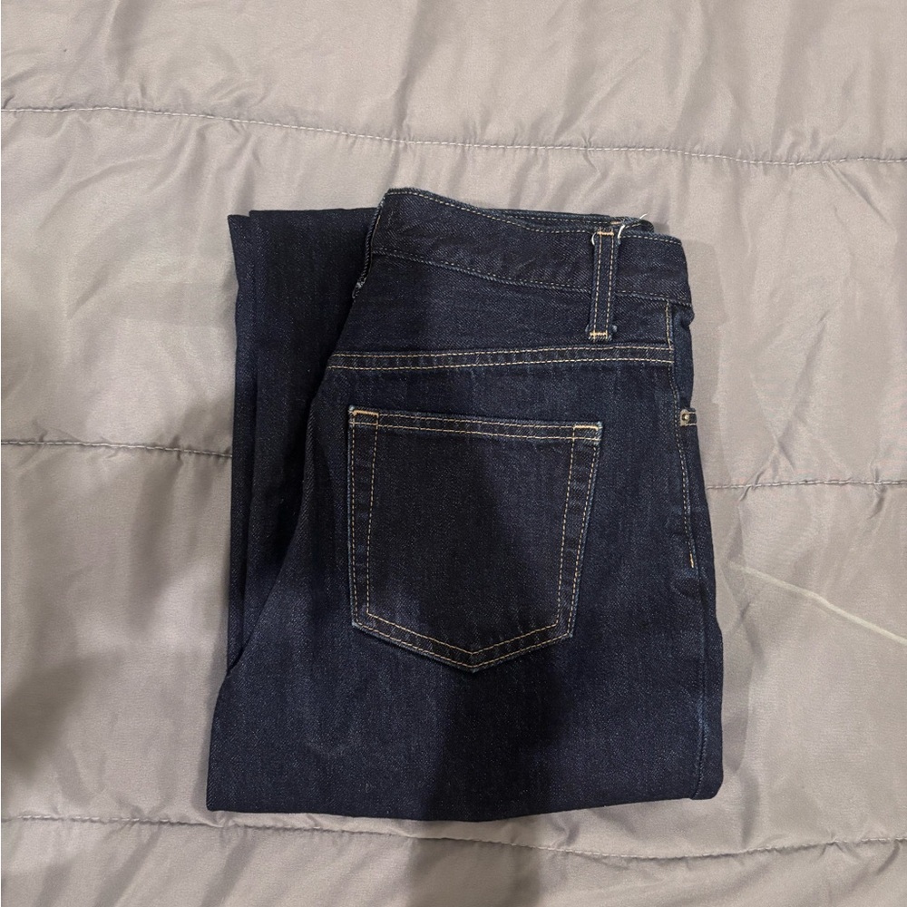 Dark Blue Denim Jeans